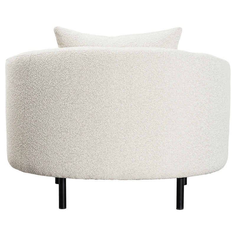 Rani - Occasional Chair - Light Sand With Black