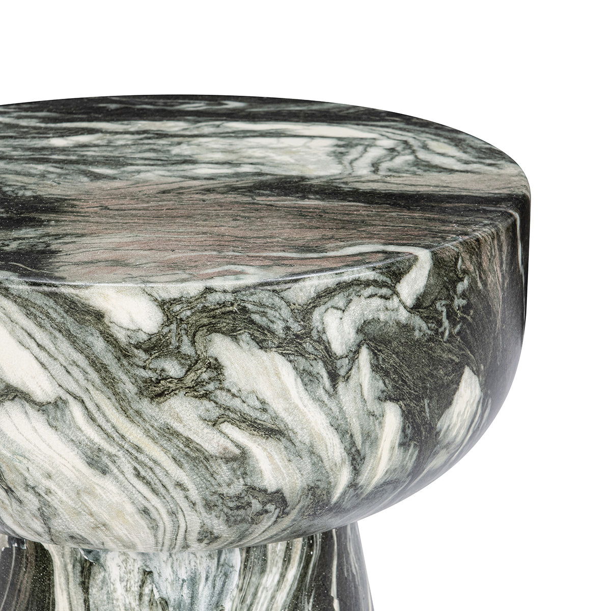 Merz - Outdoor Stool / Table - Green