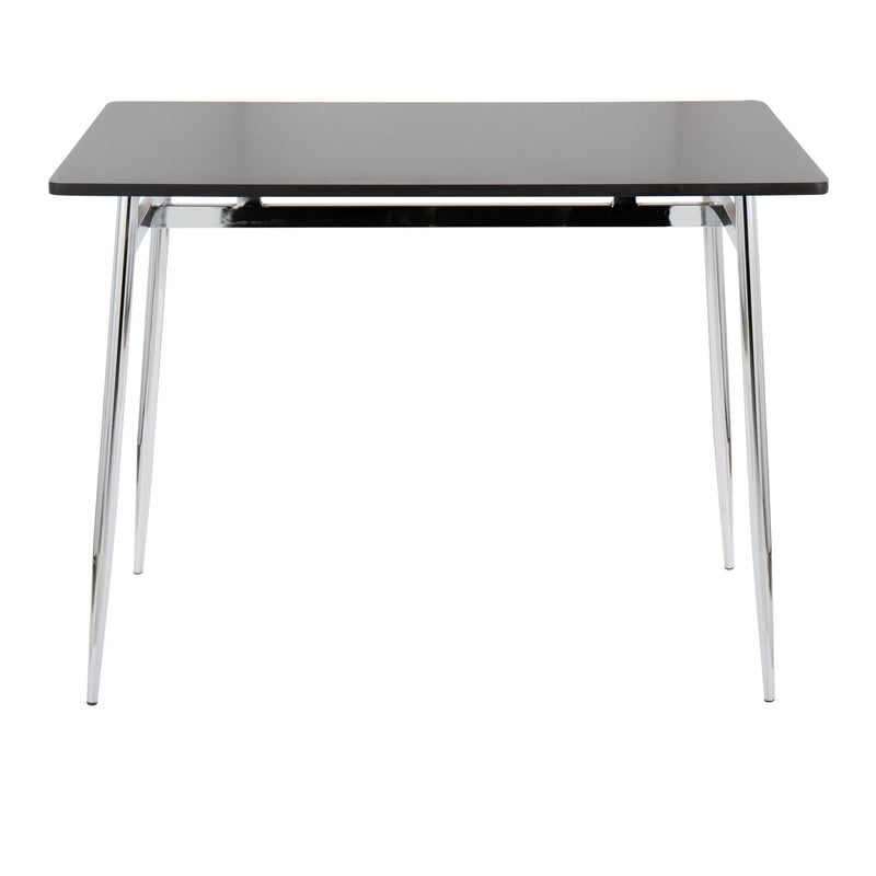 Lumi Source Marcel contemporary counter table with sleek wooden top and metal legs, modern design for stylish dining or workspace.
