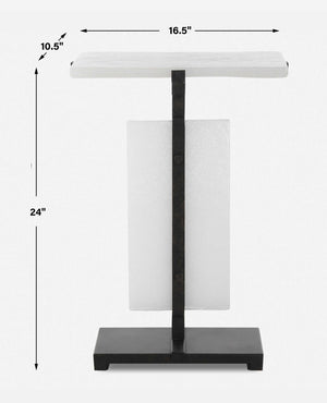 Elements Bubble - Glass Accent Table