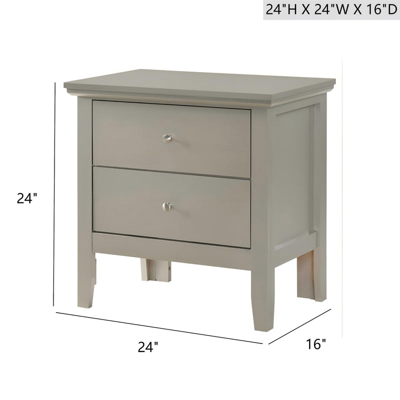 English Dovetailed Drawers Nightstand - R&R Furniture Gallery (Fountain Valley, CA)