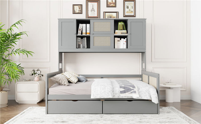 Daybed And All In One Cabinet And Shelf - R&R Furniture Gallery (Fountain Valley, CA)