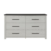 Avery - Dresser, Spacious Drawers, Block Feet - Beige - R&R Furniture Gallery (Fountain Valley, CA)