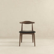 Destiny - Dining Chairs (Set of 2) - Black / Dark Brown - R&R Furniture Gallery (Fountain Valley, CA)