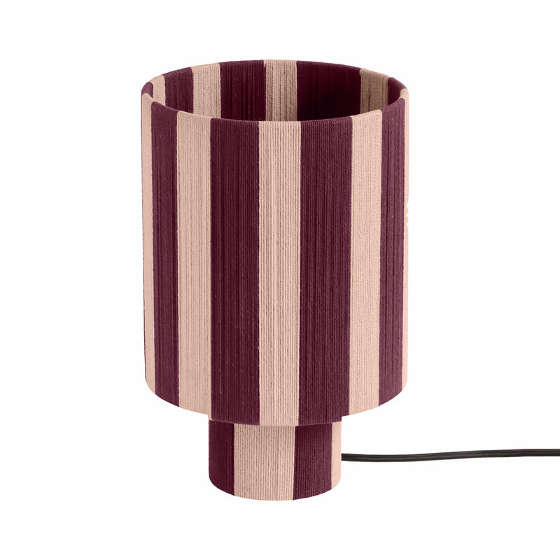Guinevere - Striped Cotton Table Lamp - R&R Furniture Gallery (Fountain Valley, CA)