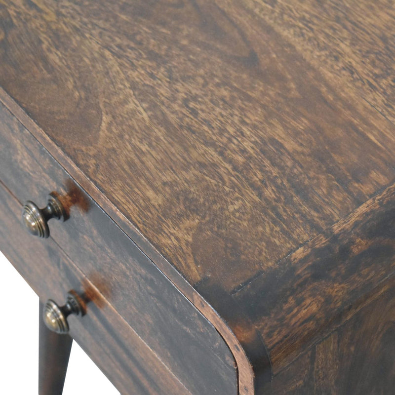 Curved Nightstand, - R&R Furniture Gallery (Fountain Valley, CA)