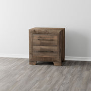 Plinz - 2 Drawer Nightstand - Brown - R&R Furniture Gallery (Fountain Valley, CA)