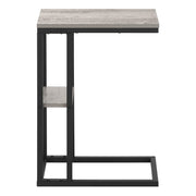 Accent Table, C - Shaped, Marble Look Contemporary & Modern Convenient Design - R&R Furniture Gallery (Fountain Valley, CA)