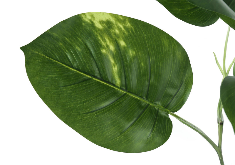 54" Tall, Artificial Plant, Dieffenbachia Tree, Indoor, Faux, Fake, Floor, Greenery, Potted, Real Touch, Decorative - Green / Black - R&R Furniture Gallery (Fountain Valley, CA)
