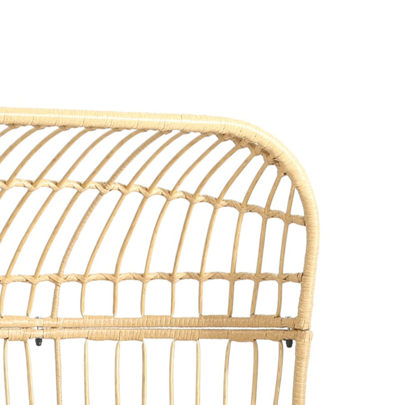 Palos - Outdoor Wicker Loveseat - Light Brown - R&R Furniture Gallery (Fountain Valley, CA)