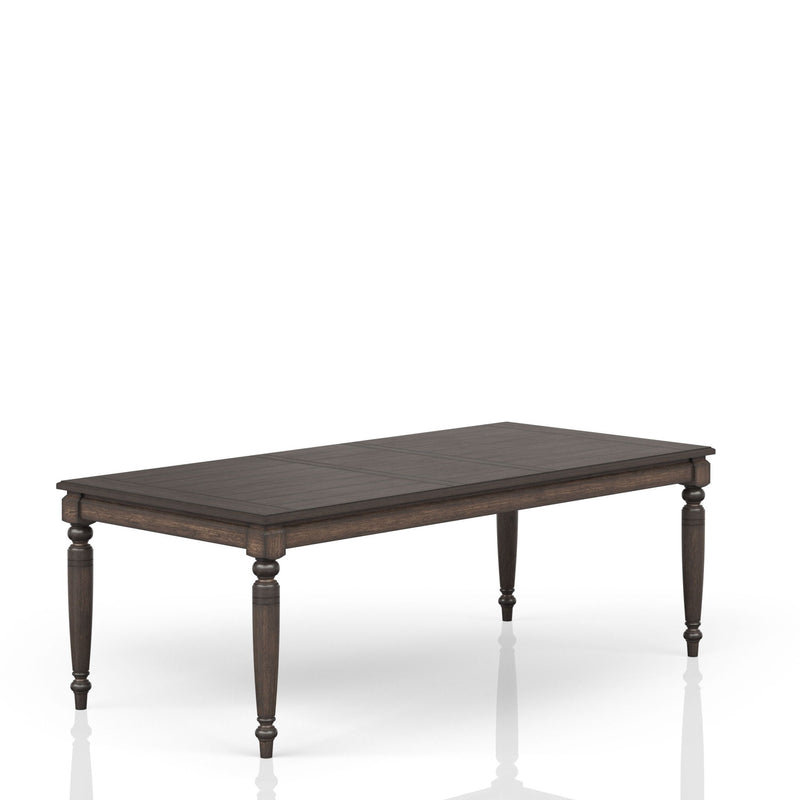 Extendable Dining Table - Coffee - R&R Furniture Gallery (Fountain Valley, CA)