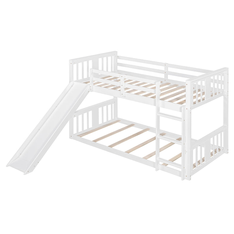 Bunk Bed With Convertible Ladder And Slide - R&R Furniture Gallery (Fountain Valley, CA)