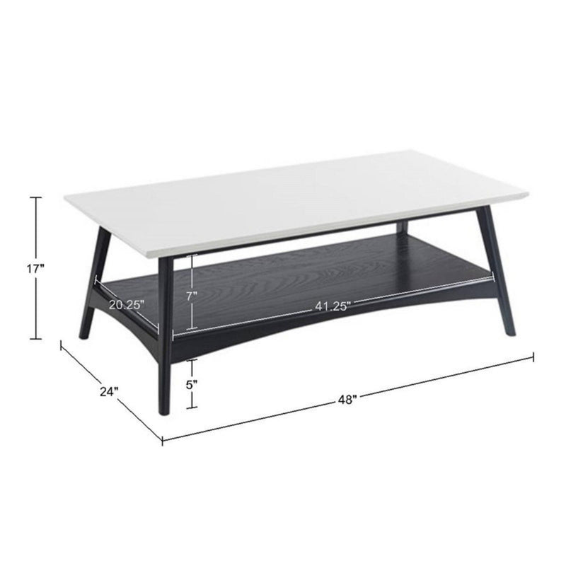 Modern Table With Extra Storage - R&R Furniture Gallery (Fountain Valley, CA)
