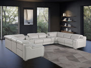 1116 - 10-Piece U-Shaped Sectional Sofa In With 4 Power Recliners & Power Headrests - R&R Furniture Gallery (Fountain Valley, CA)