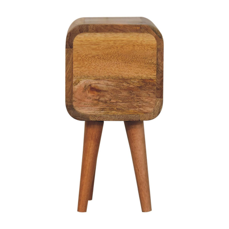 Curved Nightstand, - R&R Furniture Gallery (Fountain Valley, CA)