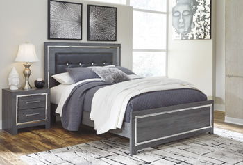 Lodanna - Panel Bed With Roll Slats - R&R Furniture Gallery (Fountain Valley, CA)