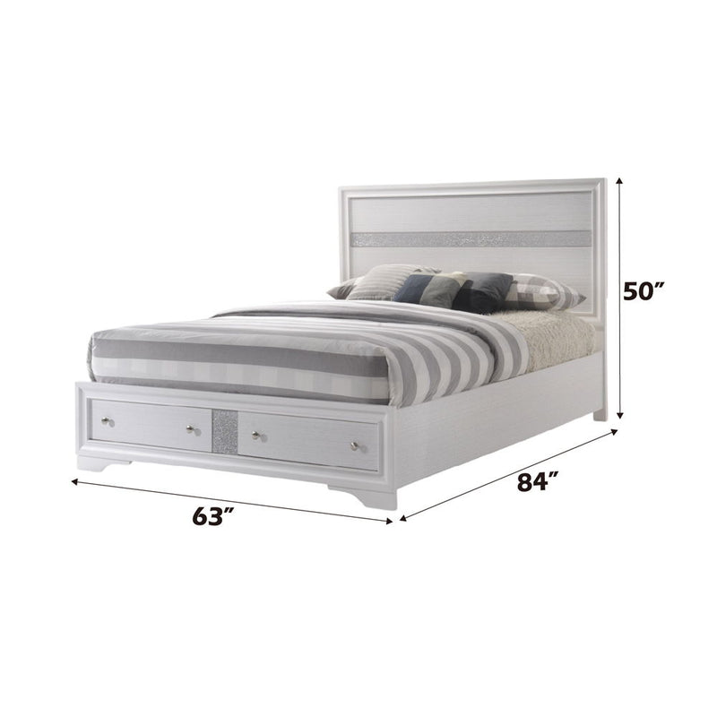 Naima - Bed w/Storage - R&R Furniture Gallery (Fountain Valley, CA)