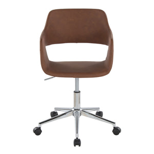 Margarite - Contemporary Task Chair - Brown