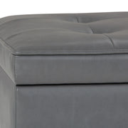 Cosmopolitan - Storage Ottoman Bench With Open Bottom - R&R Furniture Gallery (Fountain Valley, CA)