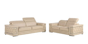 296 - Genuine Leather Living Room Set - R&R Furniture Gallery (Fountain Valley, CA)