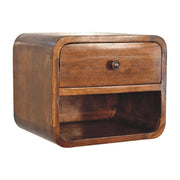 Curve Upper Slot Floating Nightstand - R&R Furniture Gallery (Fountain Valley, CA)