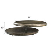Brancaster - Coffee Table - Bronze Aluminum - R&R Furniture Gallery (Fountain Valley, CA)