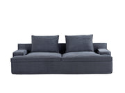 Nimbus - Oversized Full Foam 4 Seater Couch For Living Room Upholstered In Soft, Wide Armrests - R&R Furniture Gallery (Fountain Valley, CA)