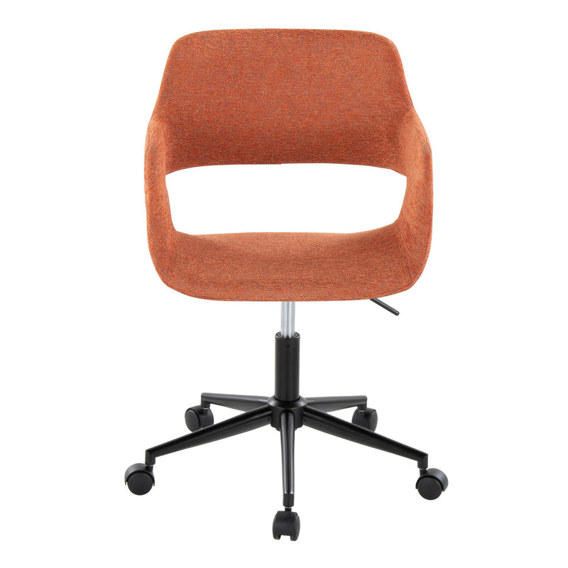 Lumi Source Margarite contemporary desk task chair with a sleek design and adjustable height for modern office use.