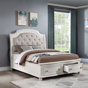 Jaqueline - Bed With Storage - R&R Furniture Gallery (Fountain Valley, CA)