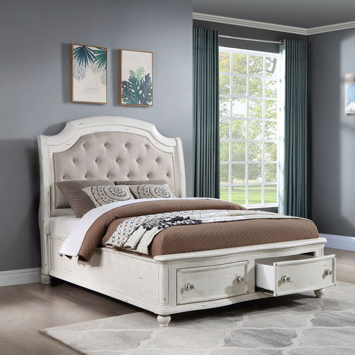 Jaqueline - Bed With Storage - R&R Furniture Gallery (Fountain Valley, CA)