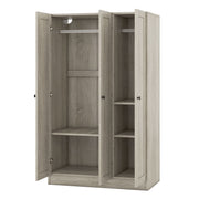 3 Door Shutter Wardrobe With Shelves - R&R Furniture Gallery (Fountain Valley, CA)