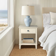 Victoria - Bedside Table With Drawer And Shelf - R&R Furniture Gallery (Fountain Valley, CA)