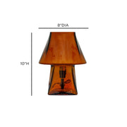 Luca - Glass Mini Lamp - R&R Furniture Gallery (Fountain Valley, CA)