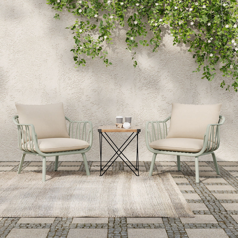 Huron - Outdoor Club Chair (Set of 2) - R&R Furniture Gallery (Fountain Valley, CA)