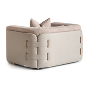 Canberra - Chair And A Half - Mink - R&R Furniture Gallery (Fountain Valley, CA)