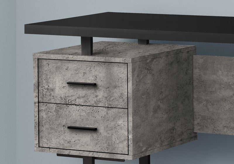 Computer Desk For Home Office, Laptop, Left, Right Set - Up, Storage Drawers, Contemporary & Modern - R&R Furniture Gallery (Fountain Valley, CA)