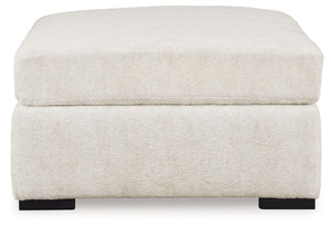 Chessington - Oversized Accent Ottoman - Ivory - R&R Furniture Gallery (Fountain Valley, CA)