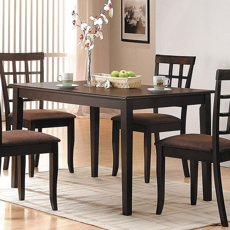 Cardiff - 48" Dining Table - Espresso - R&R Furniture Gallery (Fountain Valley, CA)