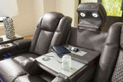 Fyne-dyme - Power Reclining Sofa With Adj Headrest - R&R Furniture Gallery (Fountain Valley, CA)