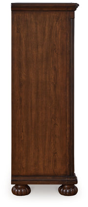 Lavinton - Five Drawer Chest - Brown - R&R Furniture Gallery (Fountain Valley, CA)