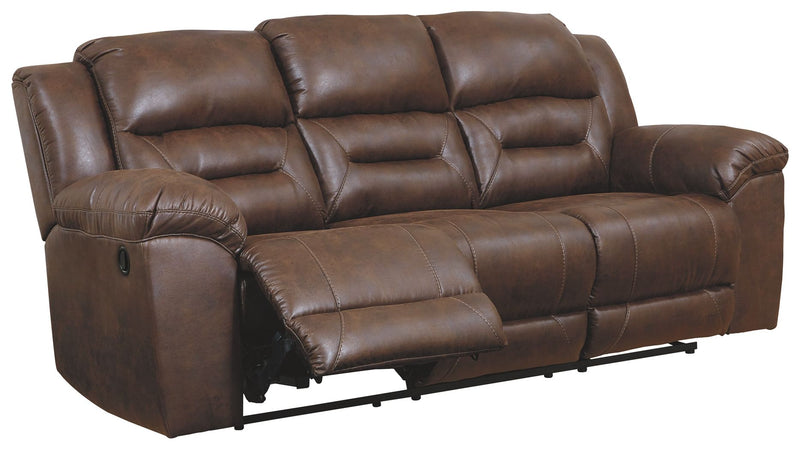 Stoneland - Reclining Sofa - R&R Furniture Gallery (Fountain Valley, CA)