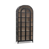 Classic Home Waverly Bookcase with wooden shelves and open storage, showcasing a stylish standard bookcase design.