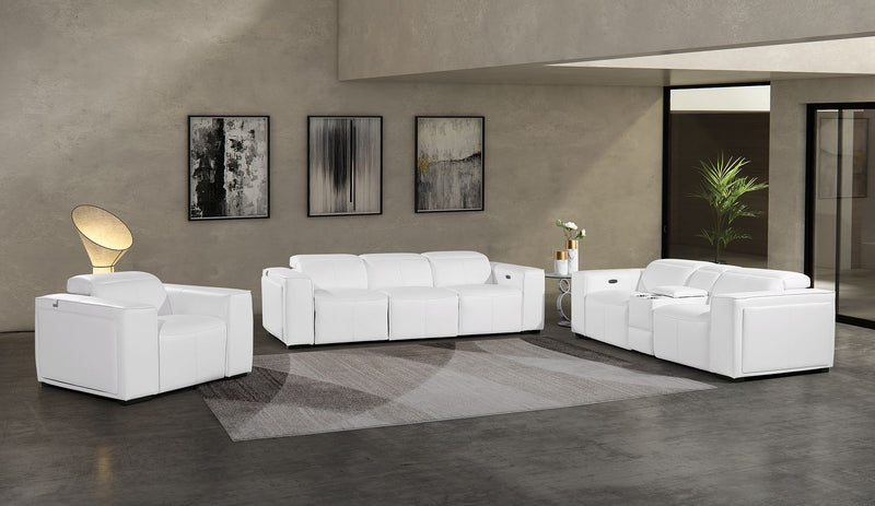 1224 - 7-Piece Modular Power Reclining Sofa, Loveseat & Chair Set In With 5 Power Recliners & Power Headrests - R&R Furniture Gallery (Fountain Valley, CA)