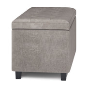 Cosmopolitan - Upholstered Storage Ottoman - R&R Furniture Gallery (Fountain Valley, CA)