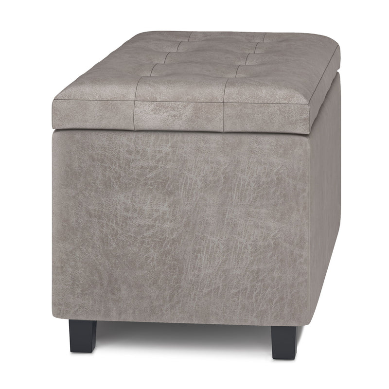 Cosmopolitan - Upholstered Storage Ottoman - R&R Furniture Gallery (Fountain Valley, CA)