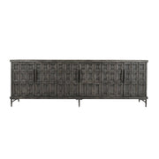 Willmark - 6 Door Iron Leg Sideboard - R&R Furniture Gallery (Fountain Valley, CA)