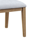Delphine - 19" Dining Chair (Set of 2) - Gray - R&R Furniture Gallery (Fountain Valley, CA)