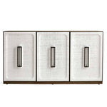 Linen 3 Door Cabinet - White