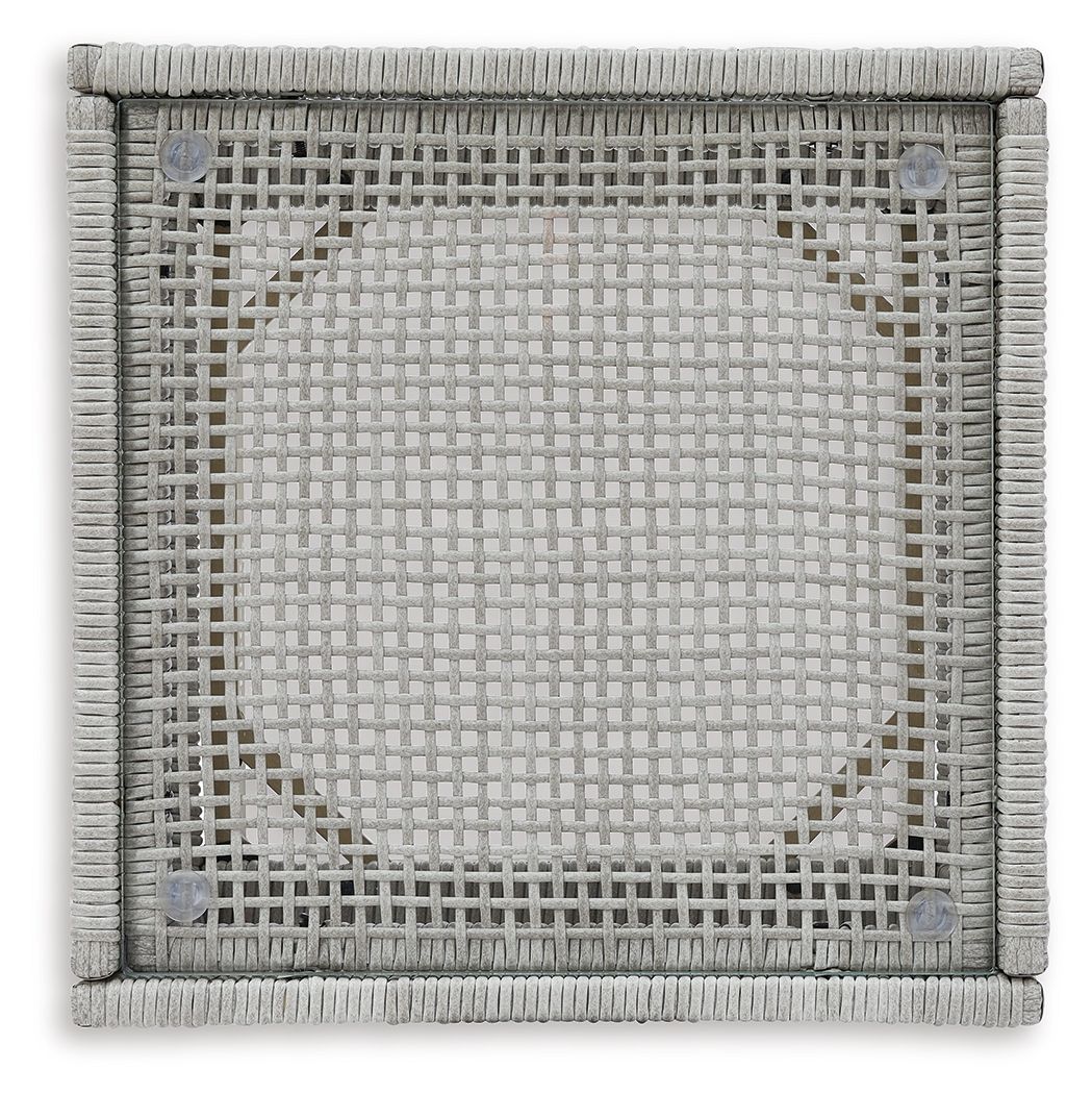 Seton Creek - Square End Table - Gray - R&R Furniture Gallery (Fountain Valley, CA)