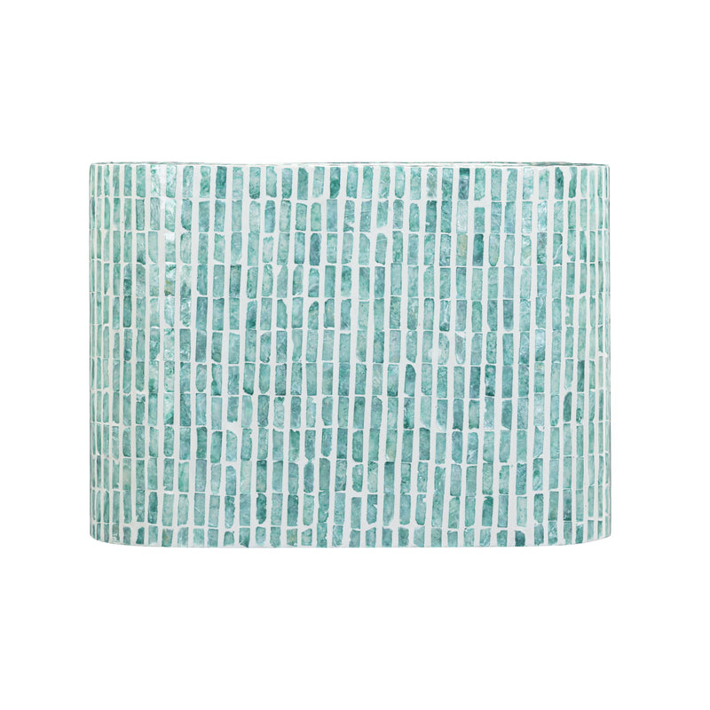 Jess - Capiz Shell Nightstand - Blue
